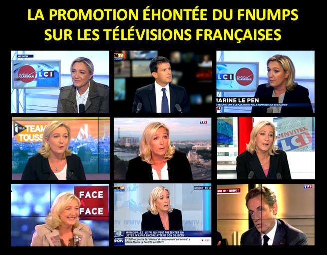 Temps de parole dans les médias : FN surreprésenté sur les chaînes d'information en continu