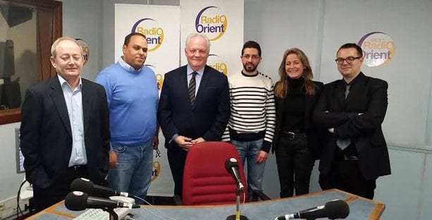 François Asselineau sur Radio Orient dans l'émission consacrée aux trophées de la réussite 2015